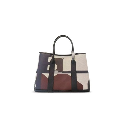 HERMES GARDEN PARTY 36 CANVAS AND TOGO (36*26*18cm) HERMES GARDEN PARTY 36 CANVAS AND TOGO (36*26*18cm)